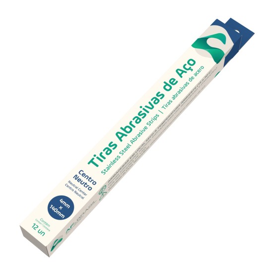 Tira de Lixa Abrasiva Aço Inox C/12 - AAF