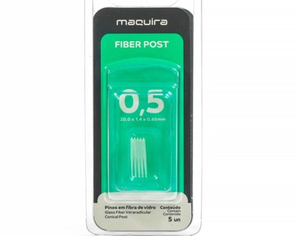 Pino de Fibra de Vidro Fiber Post - Maquira