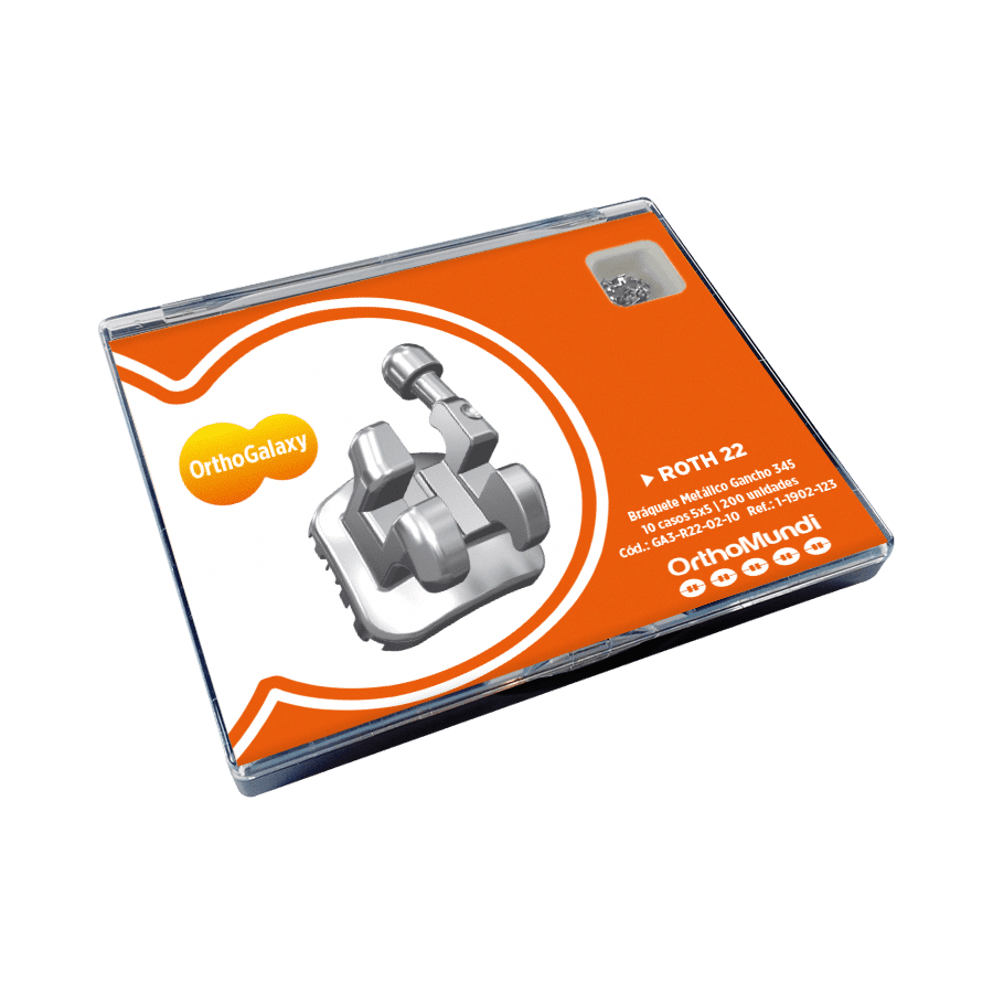 Bráquete Metálico ORTHOGALAXY 022 (10 Casos) - OrthoMundi