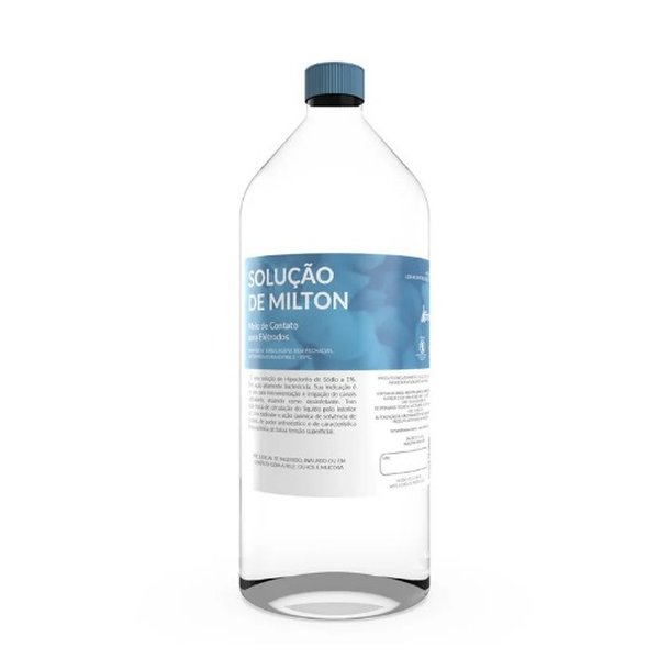 Solução de Milton - Hiploclorito de Sódio 1% 1L - Fortsan