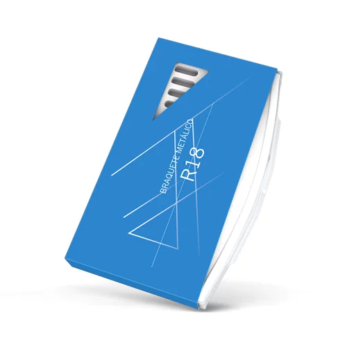 Bráquete Metálico CJ. Ricketts C/G Caninos e Pré-Molares - Eurodonto