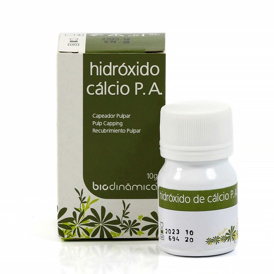 Hidróxido de Cálcio P.A 10g - Biodinâmica