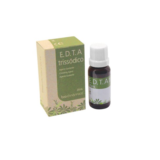 EDTA Trissódico Líquido C/20ml - Biodinâmica