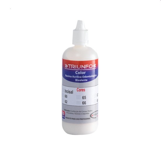 Resina Acrilica Bivalente 80g - Triunfo