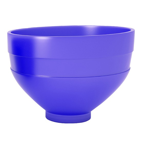 Cuba de Plástico Grande Azul 500ml - Nova OGP