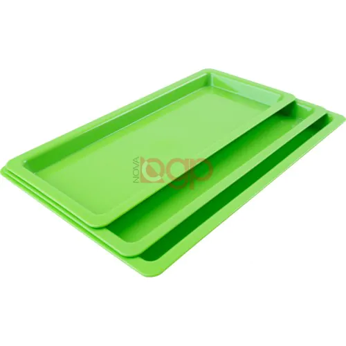 Bandeja Plástica Med Verde Tiffany - Nova OGP
