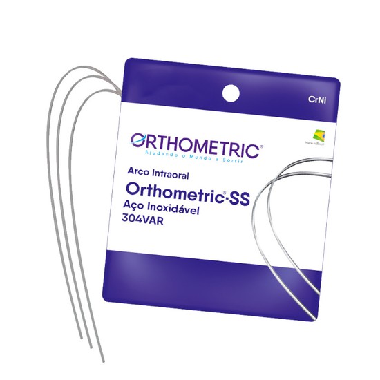 Arco Aço SS CrNi Retangular - Orthometric