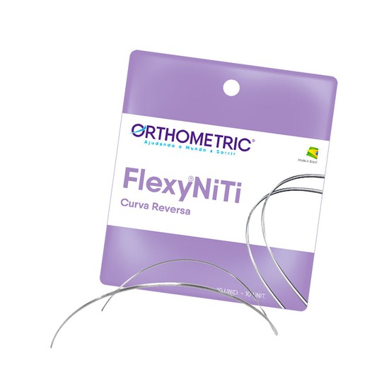 Arco NiTi Curva Reversa Redondo - Orthometric