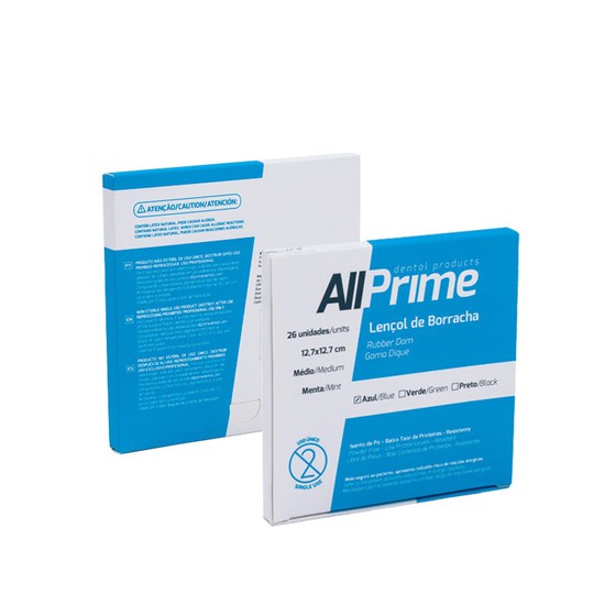 Lençol de Borracha 12,7x12,7CM Verde 26un - All