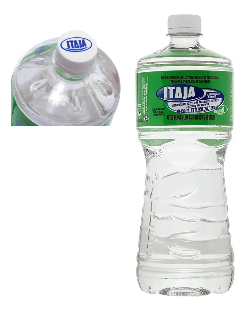 Álcool 70% 1L Desinf Hospitalar