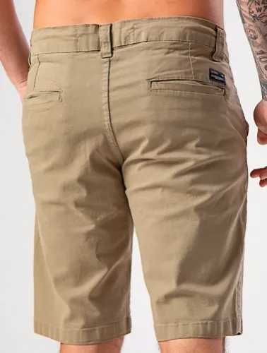 BERMUDA CHINO SARJA C/ELASTANO 05070554 BEGE